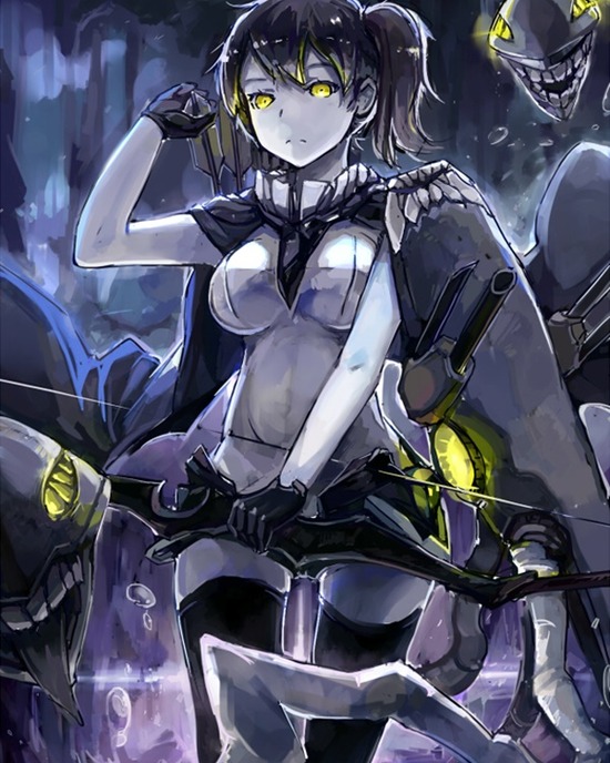 【非エロ】【艦これ】可愛い艦娘が深海棲艦化したカッコイイ系の画像がみたい！① 8