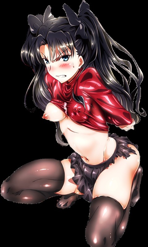 【Fate】遠坂凜の二次エロ画②　100枚 89