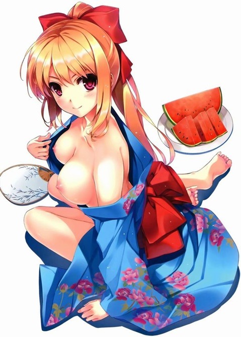 ポニーテールが可愛い女の子の二次エロ画像⑩　25枚 21