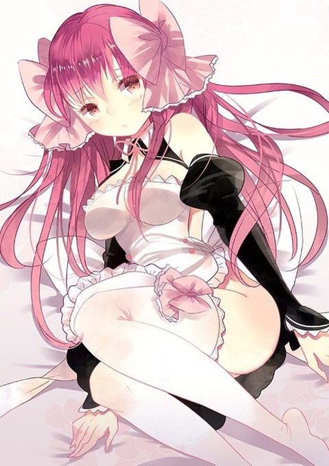 ニーソ・ニーハイを履いた女の子の二次エロ画像⑦　100枚 81