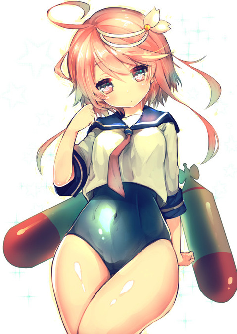 【艦これ】伊58(ゴーヤ)の二次エロ画像①　100枚【艦隊これくしょん】 13