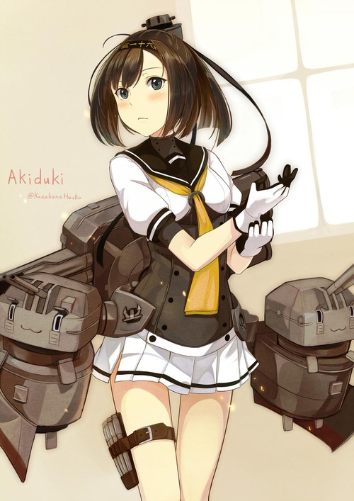 【非エロ】【二次】【艦これ】駆逐艦、秋月（あきづき）の制服コスチューム画像がみたい！ 19
