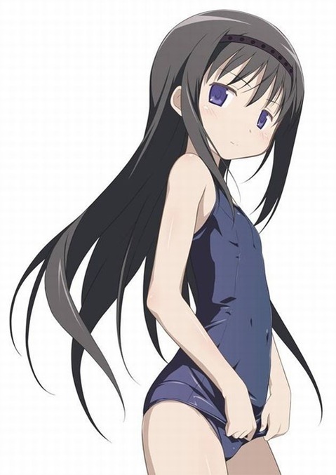 スク水(スクール水着)を着てる可愛い女の子の二次エロ画像⑤　100枚 42