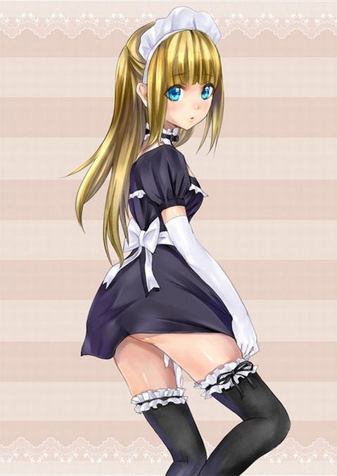 ニーソ・ニーハイを履いた女の子の二次エロ画像③　100枚 28