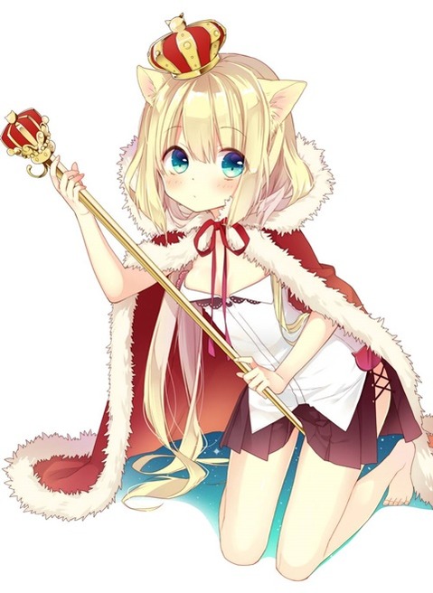 猫耳が可愛い女の子の二次エロ画像⑤　100枚 75