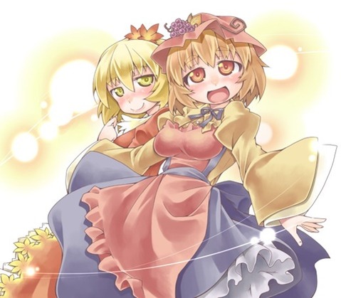 【東方】秋穣子・秋静葉の二次エロ画①　100枚【東方Project】 78