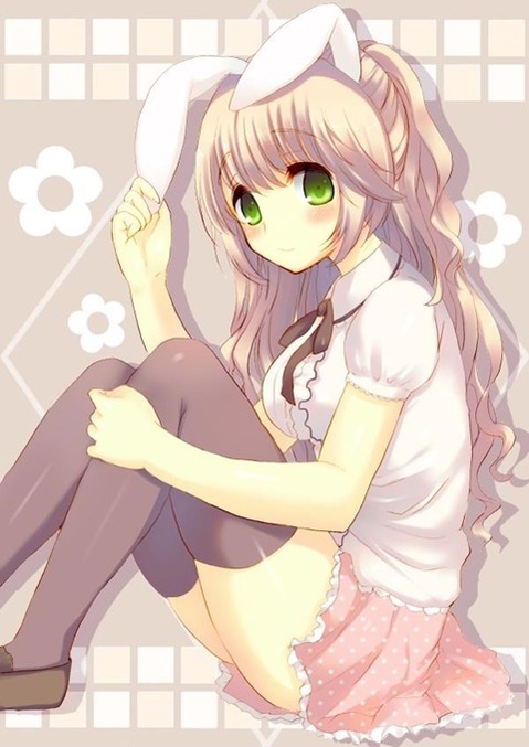 うさ耳が可愛い女の子の二次エロ画像③　100枚 73