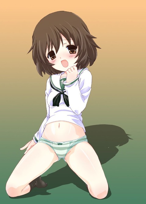 【ガルパン】秋山優花里の二次エロ画像　100枚【ガールズ＆パンツァー】 72