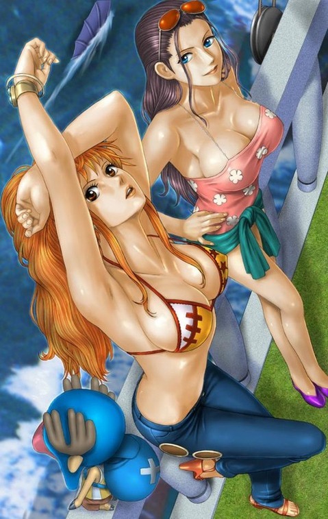【ONE PIECE】ニコ・ロビンの二次エロ画像　100枚【ワンピース】 46