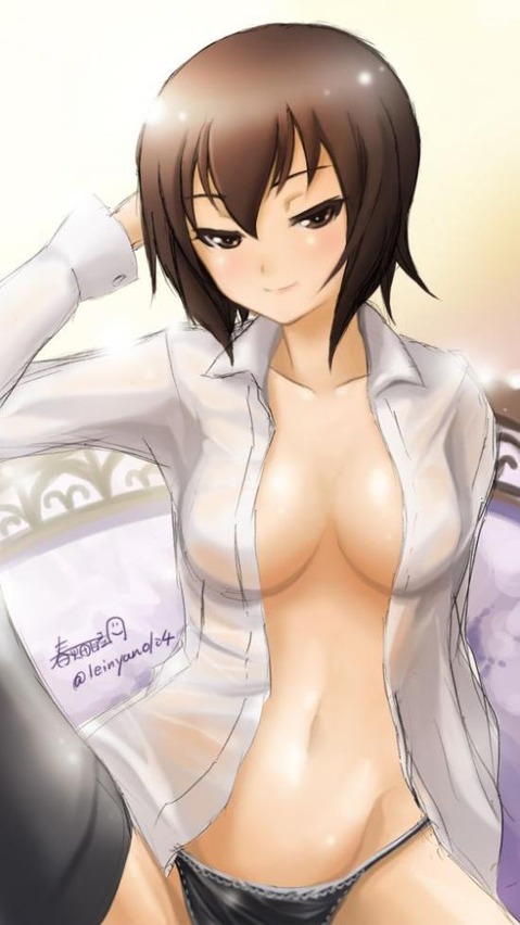【ガルパン】西住まほの二次エロ画像　50枚【ガールズ＆パンツァー】 23