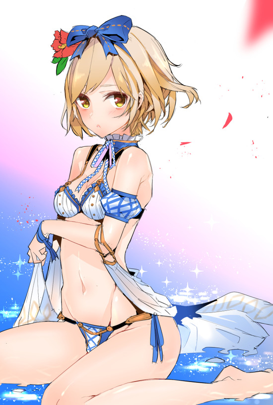 【二次】女の子の綺麗なおなかの画像が見たい！ 5 3