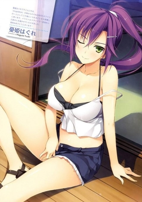 ポニーテールが可愛い女の子の二次エロ画像①　25枚 11
