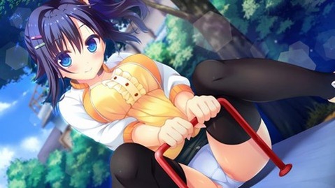 ニーソ・ニーハイを履いた女の子の二次エロ画像⑥　100枚 37