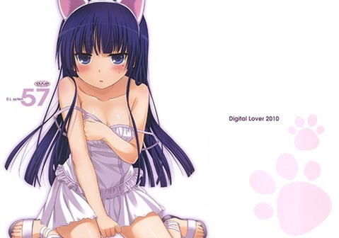猫耳が可愛い女の子の二次エロ画像⑤　100枚 16