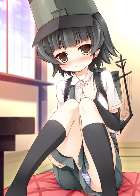 【艦これ】霰の二次エロ画像　50枚【艦隊これくしょん】 38