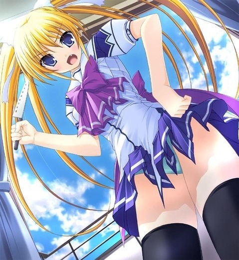 ツインテールの女の子の二次エロ画像①　100枚 25