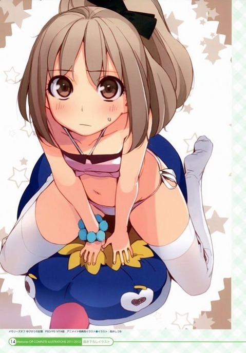 ニーソ・ニーハイを履いた女の子の二次エロ画像④　100枚 10
