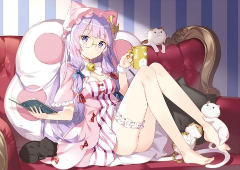 【東方】パチュリー・ノーレッジの二次エロ画像②　100枚【東方Project】 11