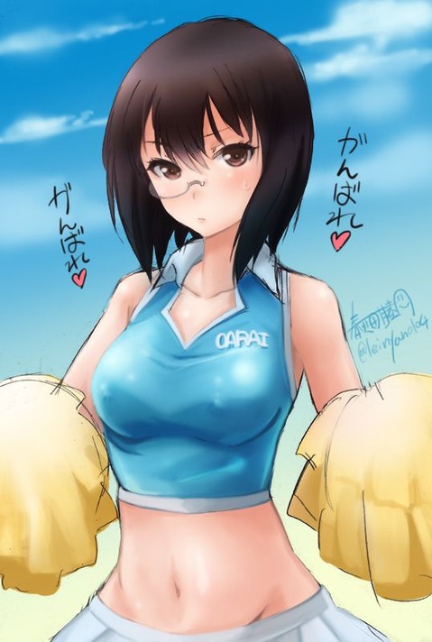 【ガルパン】河嶋桃の二次エロ画像　50枚【ガールズ＆パンツァー】 17