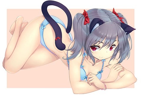 猫耳が可愛い女の子の二次エロ画像①　100枚 93