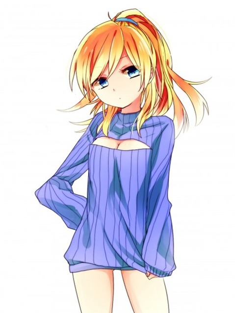 ポニーテールが可愛い女の子の二次エロ画像⑲　25枚 4