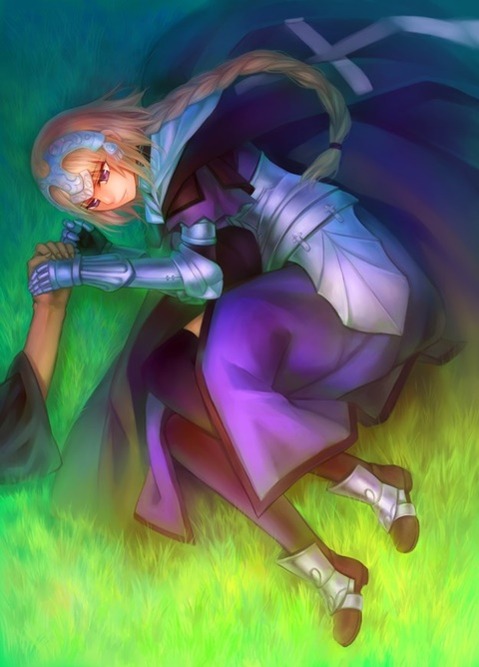 【Fate】ジャンヌ・ダルクの二次エロ画①　100枚 80