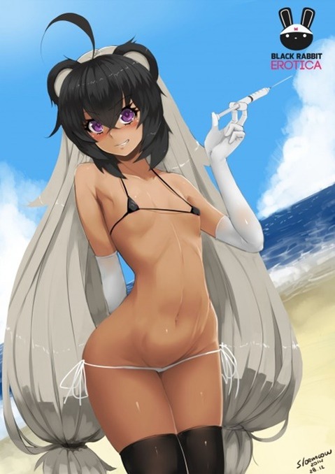褐色肌がセクシーな女の子の二次エロ画像③　100枚 41