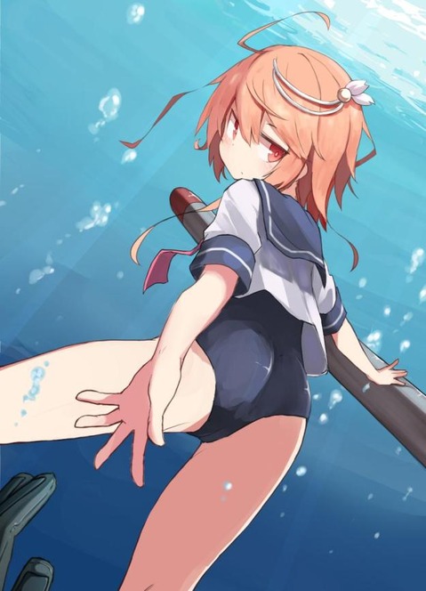 【艦これ】伊58(ゴーヤ)の二次エロ画像①　100枚【艦隊これくしょん】 99