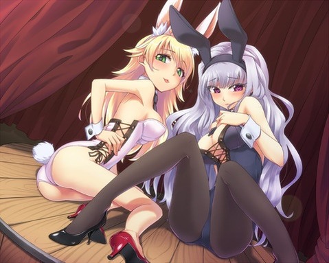 うさ耳が可愛い女の子の二次エロ画像④　100枚 70