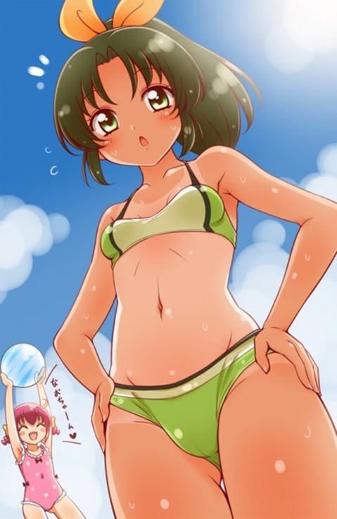 ポニーテールが可愛い女の子の二次エロ画像⑱　25枚 6