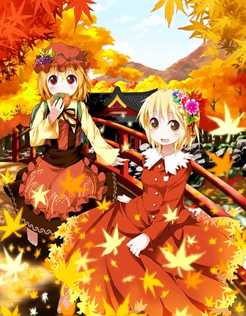 【東方】秋穣子・秋静葉の二次エロ画像③　100枚【東方Project】 10