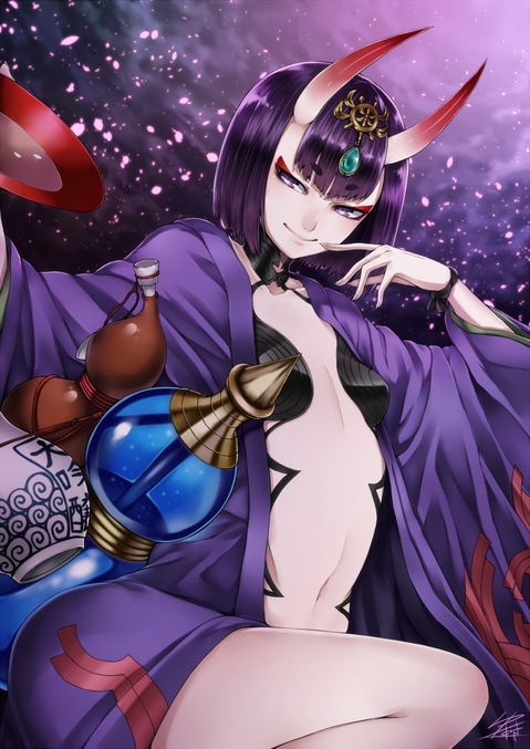 【Fate】酒呑童子の二次エロ①　100枚 25