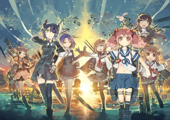 【二次】【艦これ】みんなで集まっている集合絵が見たい！ 2 23