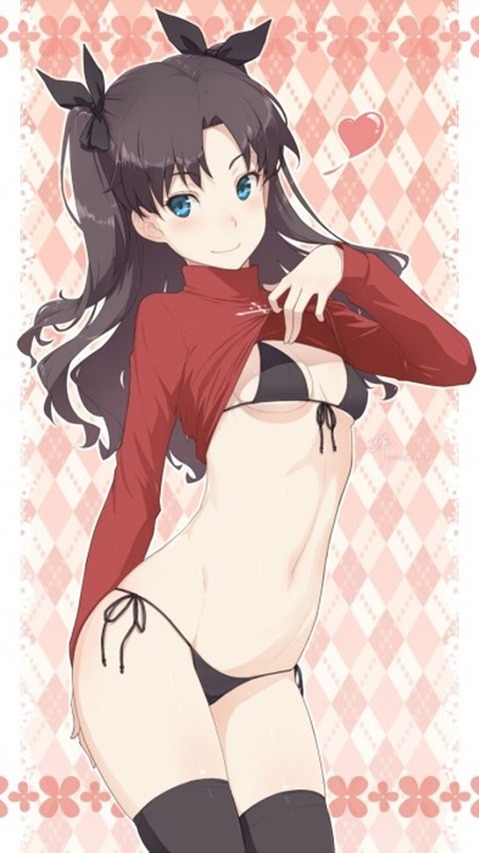 【Fate】遠坂凜の二次エロ画②　100枚 13