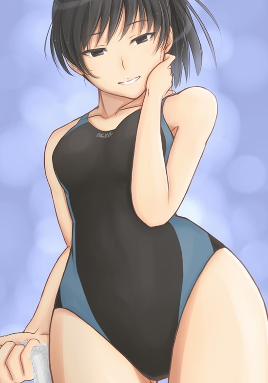 【二次】【アマガミ】塚原ひびき先輩が競泳水着を着ている画像がみたい！ 13
