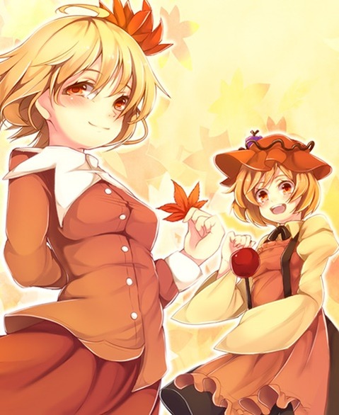 【東方】秋穣子・秋静葉の二次エロ画像③　100枚【東方Project】 13
