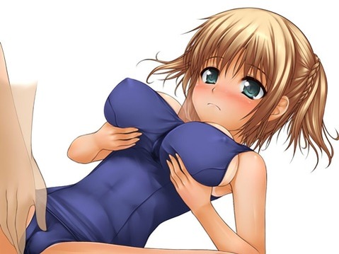 スク水(スクール水着)を着てる可愛い女の子の二次エロ画像④　100枚 10