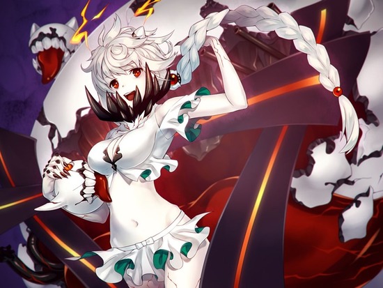 【非エロ】【艦これ】可愛い艦娘が深海棲艦化したカッコイイ系の画像がみたい！② 1