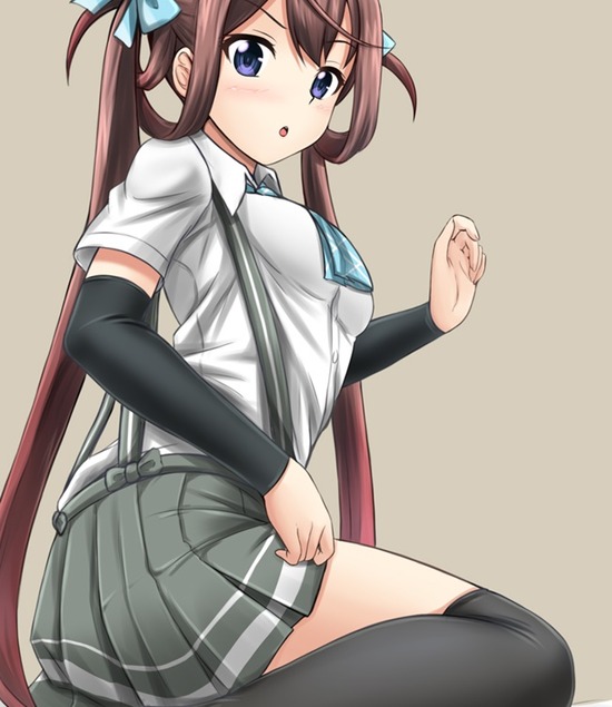 【非エロ】【艦これ】朝雲ちゃんのキュートな制服姿が可愛い画像がみたい！① 7