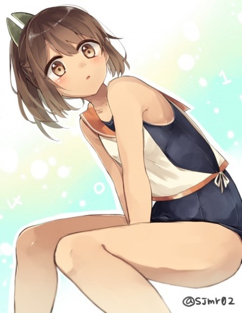 ポニーテールが可愛い女の子の二次エロ画像⑲　25枚 9