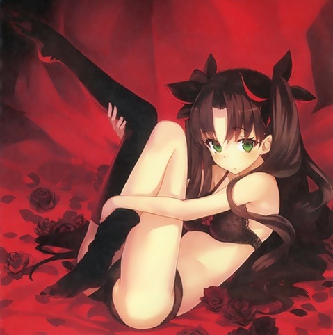 【Fate】遠坂凜の二次エロ画②　100枚 86