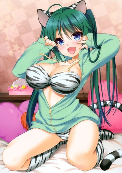 ツインテールの女の子の二次エロ画像②　100枚 62