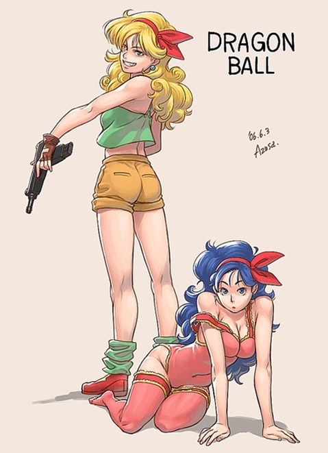 【ドラゴンボール】ランチの二次エロ画像　100枚【DRAGON BALL】 75