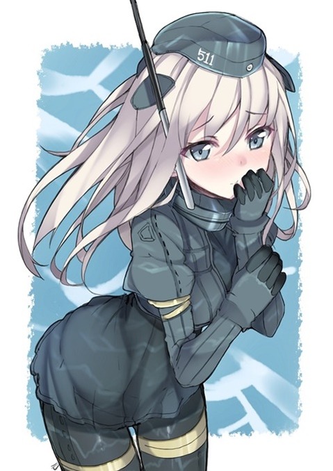 【艦これ】U-511(ゆーちゃん)の二次エロ画像　100枚【艦隊これくしょん】 95