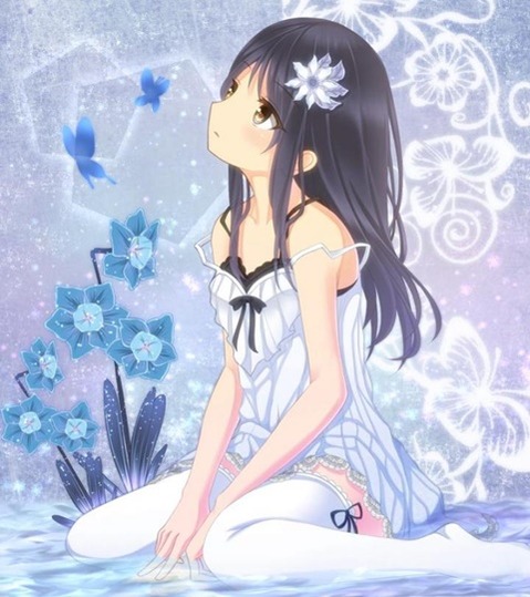 ニーソ・ニーハイを履いた女の子の二次エロ画像①　100枚 69