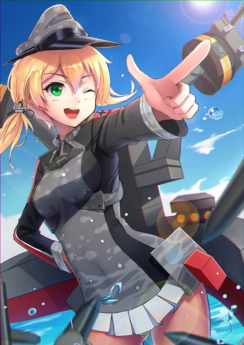 【艦これ】プリンツ・オイゲンの二次エロ画像①　100枚【艦隊これくしょん】 32