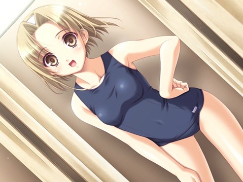 スク水(スクール水着)を着てる可愛い女の子の二次エロ画像①　100枚 83