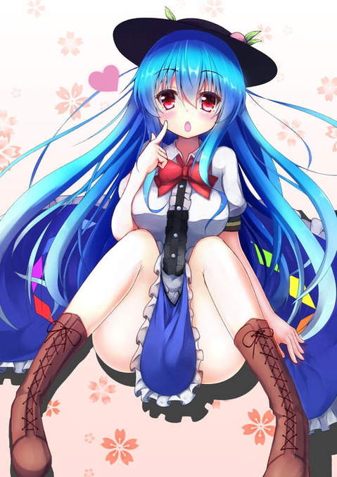 【東方】比那名居 天子の二次エロ画像②100枚【東方Project】 29