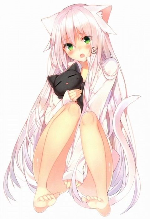 裸にシャツを羽織った女の子の二次エロ画像⑪　25枚 14