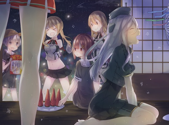 【二次】【艦これ】みんなで集まっている集合絵が見たい！ 2 22